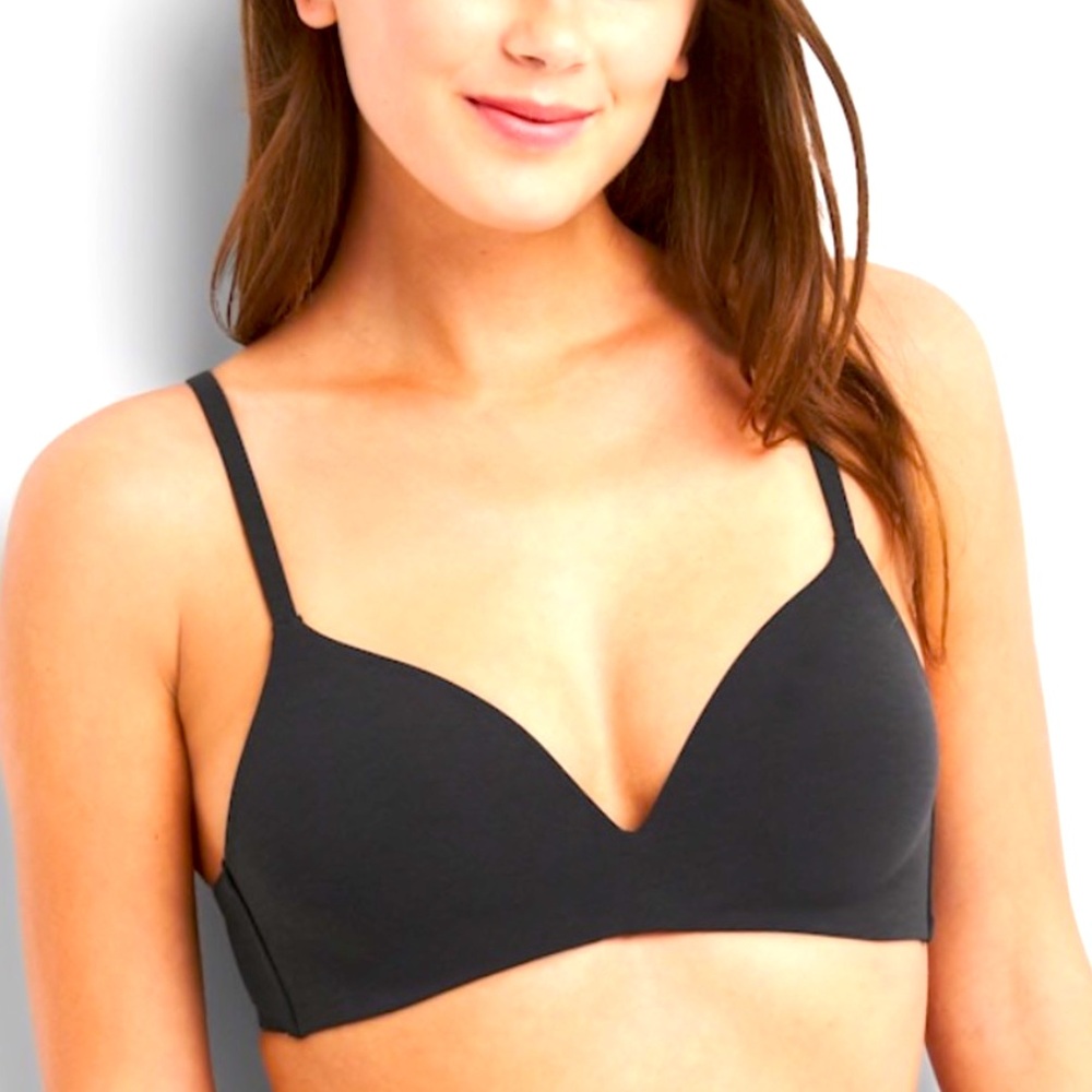 GAP Black Wireless Bra